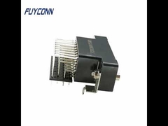 34पिन समकोण पीसीबी महिला V.35 कनेक्टर