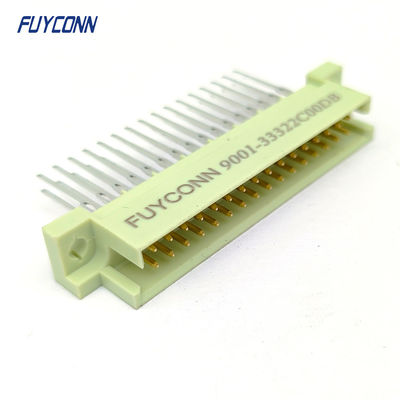 32पिन DIN41612 पुरुष कनेक्टर W/ 15mm टर्मिनल 2*16P प्रेस पिन 41612 कनेक्टर