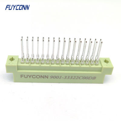 32पिन DIN41612 पुरुष कनेक्टर W/ 15mm टर्मिनल 2*16P प्रेस पिन 41612 कनेक्टर