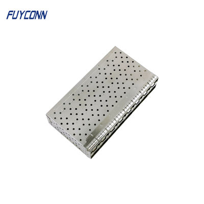 SFP+ Connector 2x8 16 Port 320 Pin Press Fit EMI Gasket