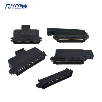 TYCO AMP RJ21 कनेक्टर IDC 50pin, प्लास्टिक हुड के साथ पुरुष Centronics कनेक्टर;