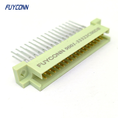 32पिन DIN41612 पुरुष कनेक्टर W/ 15mm टर्मिनल 2*16P प्रेस पिन 41612 कनेक्टर