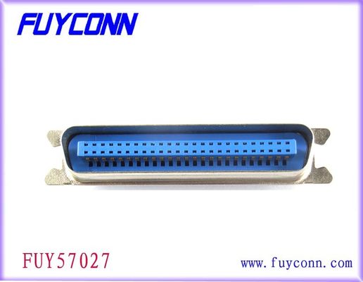 2.16mm Centerline फ्लैट केबल कनेक्टर पुरुष मिलाप प्रकार संपर्क 14 24 36 50pin
