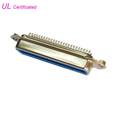2.16mm सेंटरलाइन 57 CN सीरीज 50Pin Centronics महिला कनेक्टर DDK कनेक्टर