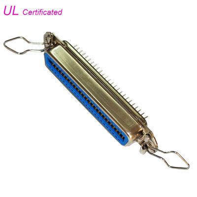 वसंत कुंडी के साथ 36Pin 50Pin महिला मिलाप पिन Centronics कनेक्टर
