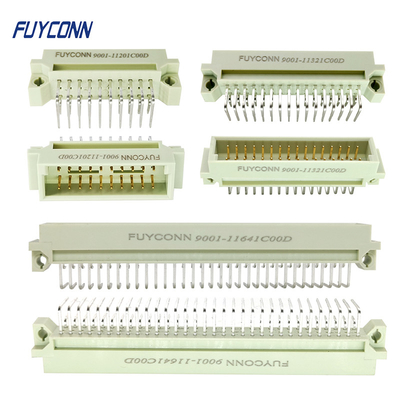 3rows DIN41612 कनेक्टर पुरुष 90 डिग्री R/A PCB यूरो 41612 कनेक्टर